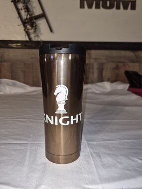Stainless Steel Travel Tumbler - Bronze